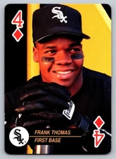 1992 U.S. Playing Card Co. Baseball Aces Playing Cards #4  Frank Thomas