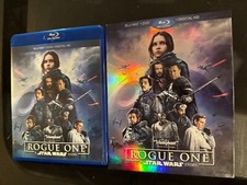 Rogue One: A Star Wars Story Blu-ray, 2016 3-Disc w/ Slipcover - LIKE NEW