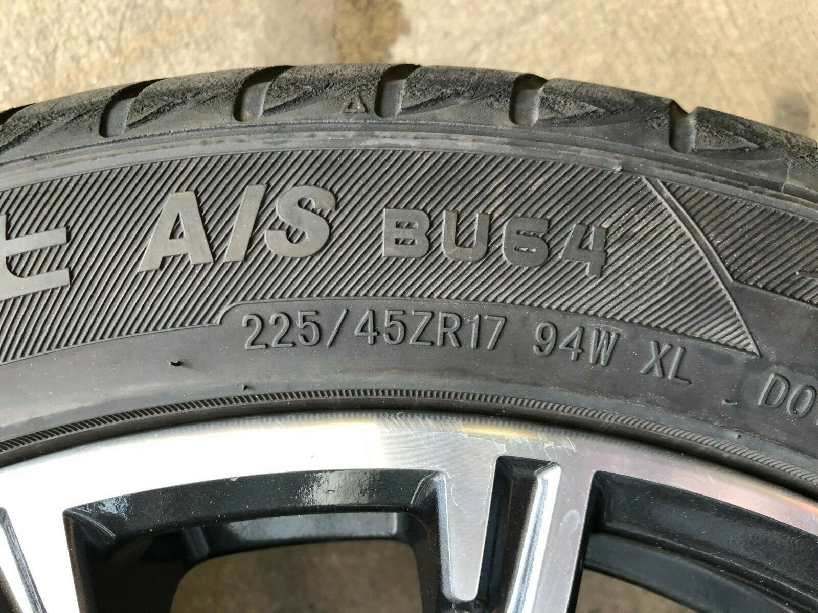 ⭐2017-2020 TOYOTA 86 225/45/17 17" INCH WHEEL RIM TIRE 10 SPOKE ALLOY ...