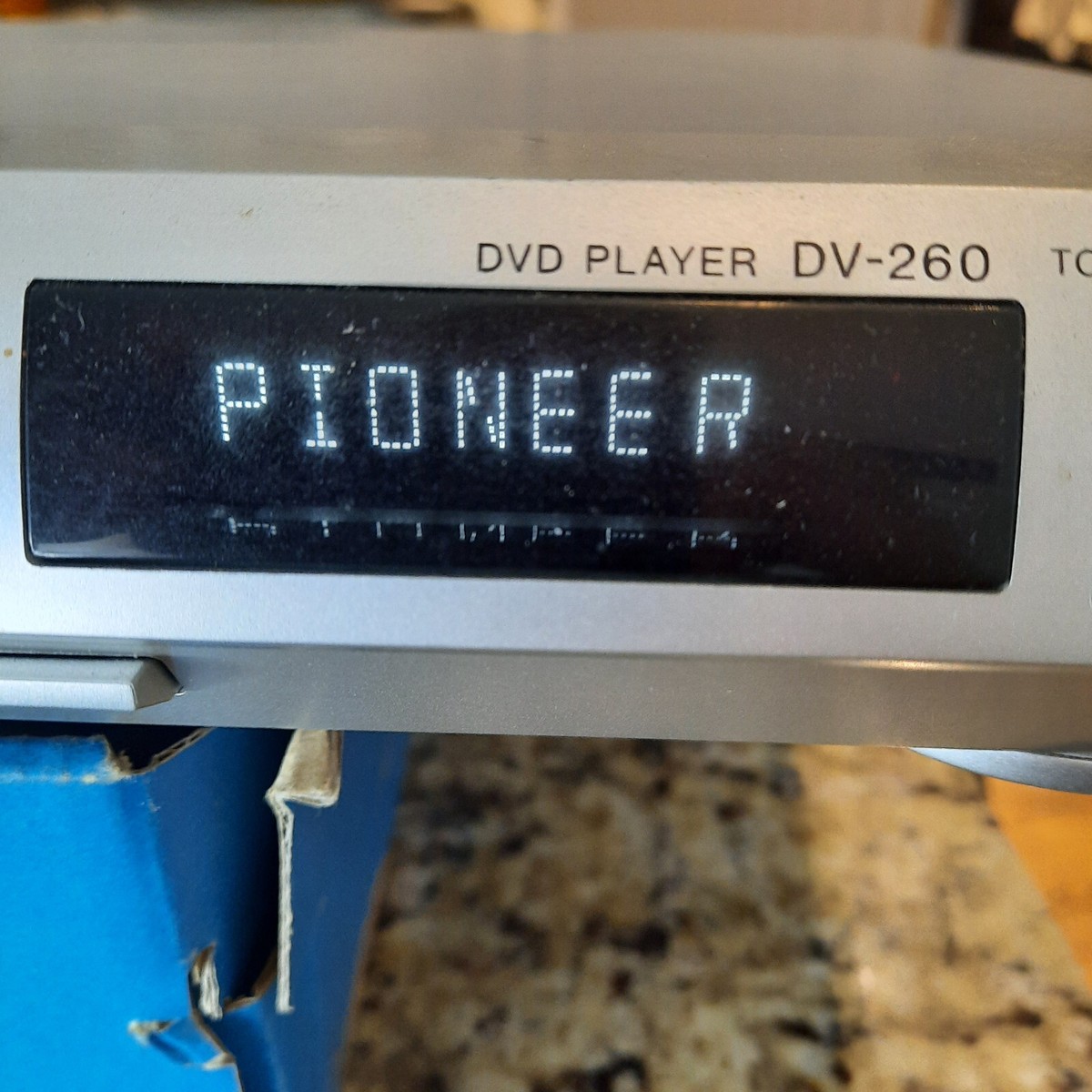 Pioneer DV-260 DVD Player SRS TruSurround Dolby Digital WMA Pioneer DV-260 DVD Player SRS TruSurround Dolby Digital WMA