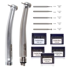 Dental Carbide Burs Tungsten Steel Bur Drills / High Speed Handpiece SANDENT DL