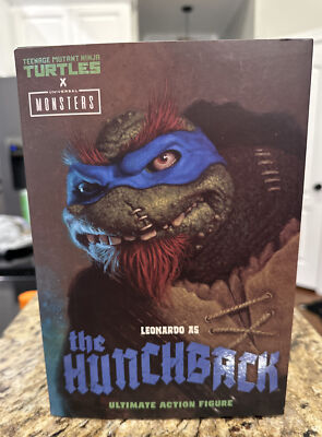 NECA Universal Monsters TMNT Ultimate Leonardo as The Hunchback 7'' Action Figure