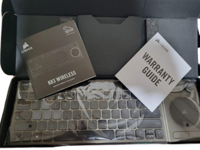 新品ま未開封‼️CORSAIR K83 wireless keyboard Corsair K83 Wireless Entertainment Keyboard - Black for sale