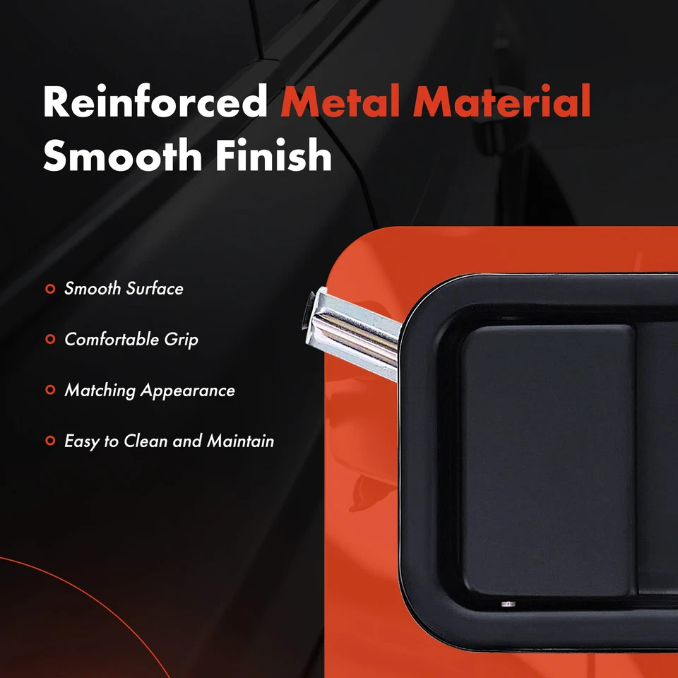 Manija de puerta exterior negra 2 piezas para camión Sterling 825 Sterling 360 lado delantero Foto 4 de 4