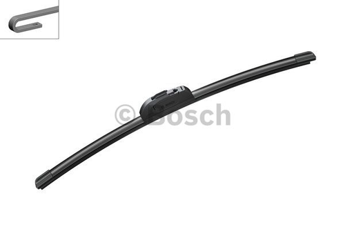 Volvo XC90 Front Wiper Blade Set Windscreen 2003 to 2004 BOSCH AEROTWIN - Picture 2 of 15