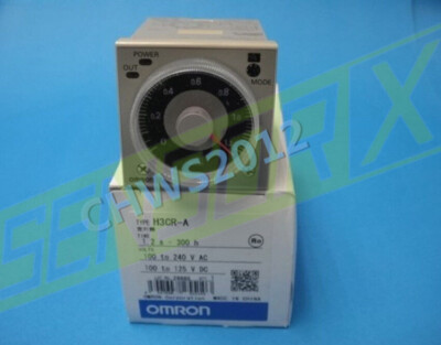 Timer Omron H3CR-A 100-240Vac Nuovo Modulo PLC Industriale Spedizione Rapida