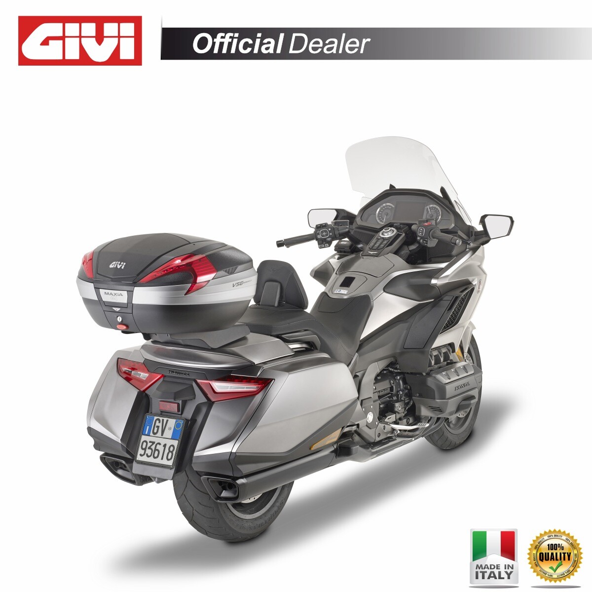 GIVI SRA1172 LUGGAGE RACK MONOKEY ALUMINUM PLATE FOR HONDA