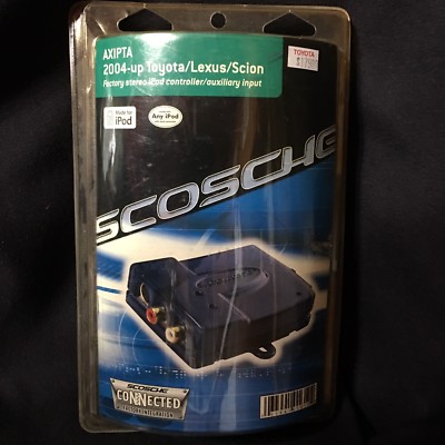 Scosche Axipta 2004 And Up Toyota Lexus Scion Any Ipod Controller Auxillary Nib