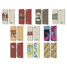 PEANUTS WOODSTOCK 50TH LEATHER BOOK WALLET CASE COVER FOR APPLE iPOD TOUCH MP3
