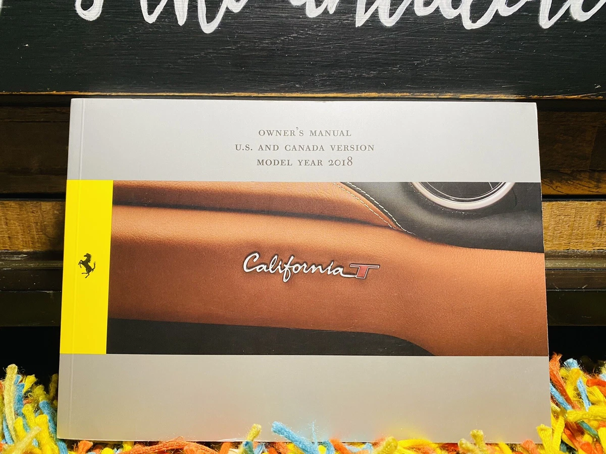 Other for Ferrari California Manuals and Literature for sale | eBay
