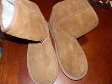 Koolaburra By UGG Boots Fleece-lined Brown Suede flat boots Women's Sz. 8