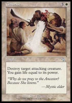 MTG Magic the Gathering Chastise (8/143) Judgment LP