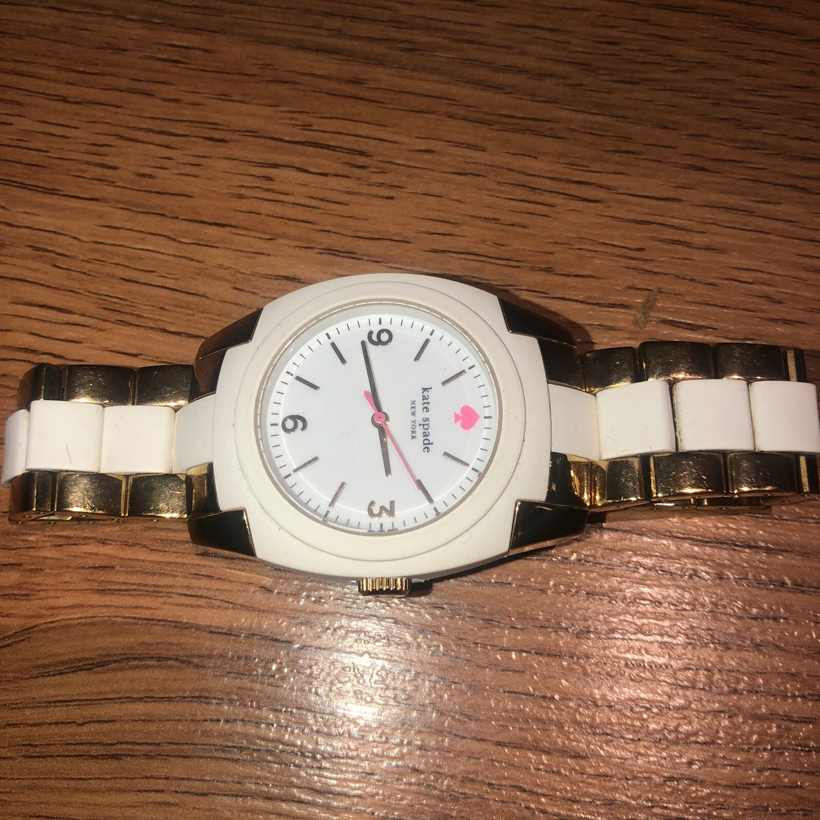 Kate Spade Orologio da Donna Bianco Oro Tonoma Acciaio Inox