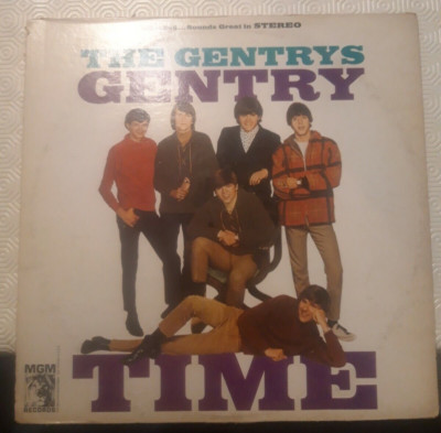 THE GENTRYS GENTRY TIME VINYL LP (USA) 1966 VG+