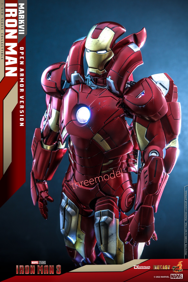 Hot Toys DS004D51 1/6 IRON MAN MARK VII OPEN ARMOR VERSION IN