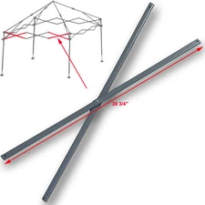 Coleman 10x10 Instant Sun Shelter SIDE TRUSS Bar 39 3/4" Replacement Repair Part