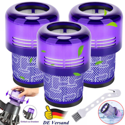 2-3x Filter passend für Dyson V15 Detect V11 Absolute Extra Pro Staubsauger Hepa