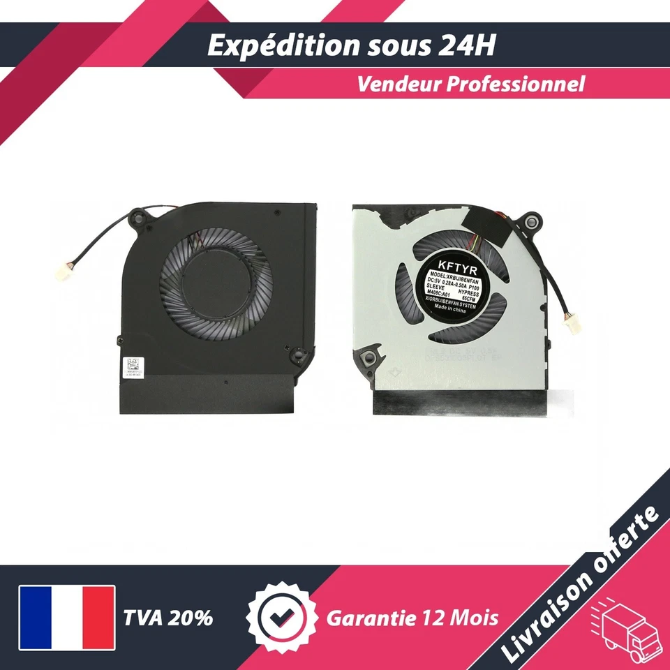 VENTILATEUR GPU FAN POUR ACER PREDATOR HELIOS 300 PH315-53 PH315-52 PH317-53