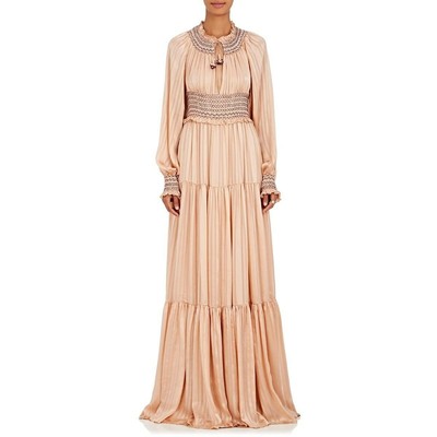 athena women's maxi pink dress