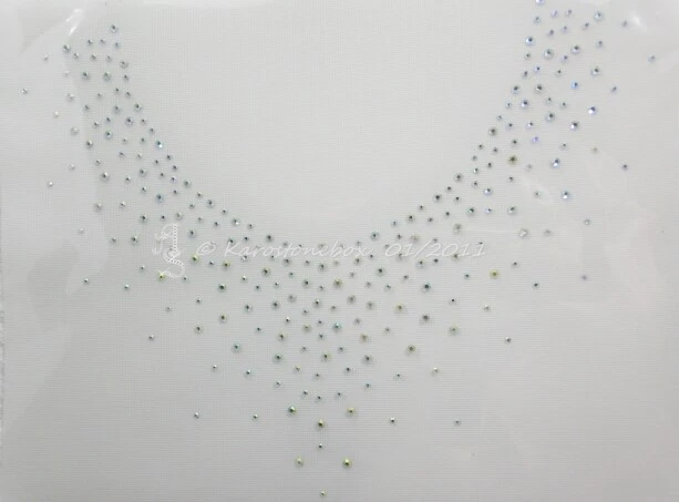 Hotfix Strass Bügelbild Ausschnitt Nr. 2 Farbwahl 120527  - Bild 2 von 2