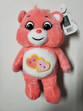Love-A-Lot Bear Care Bears 9" Plush Basic Fun Brand New