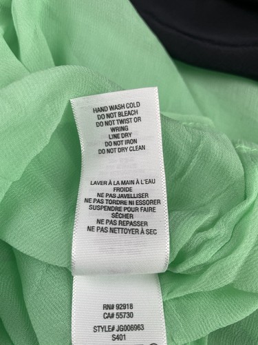 Top Juicy Couture verde menta con perline Crawley taglia media nuovo con etichetta e perline extra - Foto 13 di 15