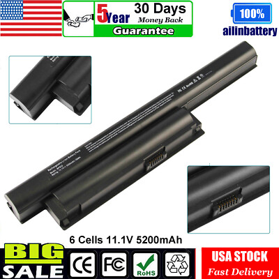 Laptop Battery For Sony Vaio VPC-E VGP-BPS22 VGP-BPS22A VGP-BPL22 VGP-BPS22/A