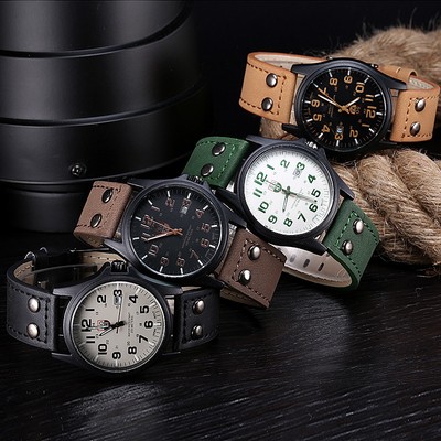waterproof army watch