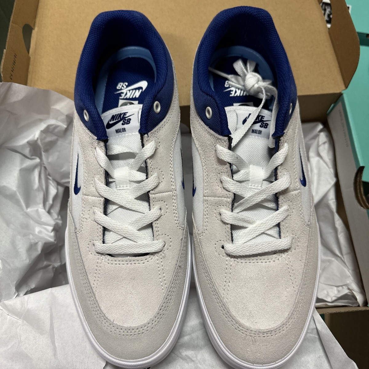 FV6064-100 Size 9.5 - Nike Malor SB Deep Royal Blue | eBay