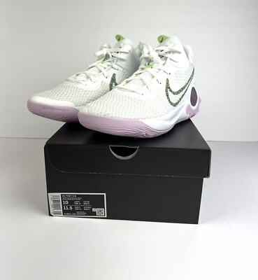 NIKE KD TREY 5 IX SIZE 10 WHITE LIME GLOW LIGHT PURPLE NIKE KD TREY 5 IX SIZE 10 WHITE LIME GLOW LIGHT PURPLE