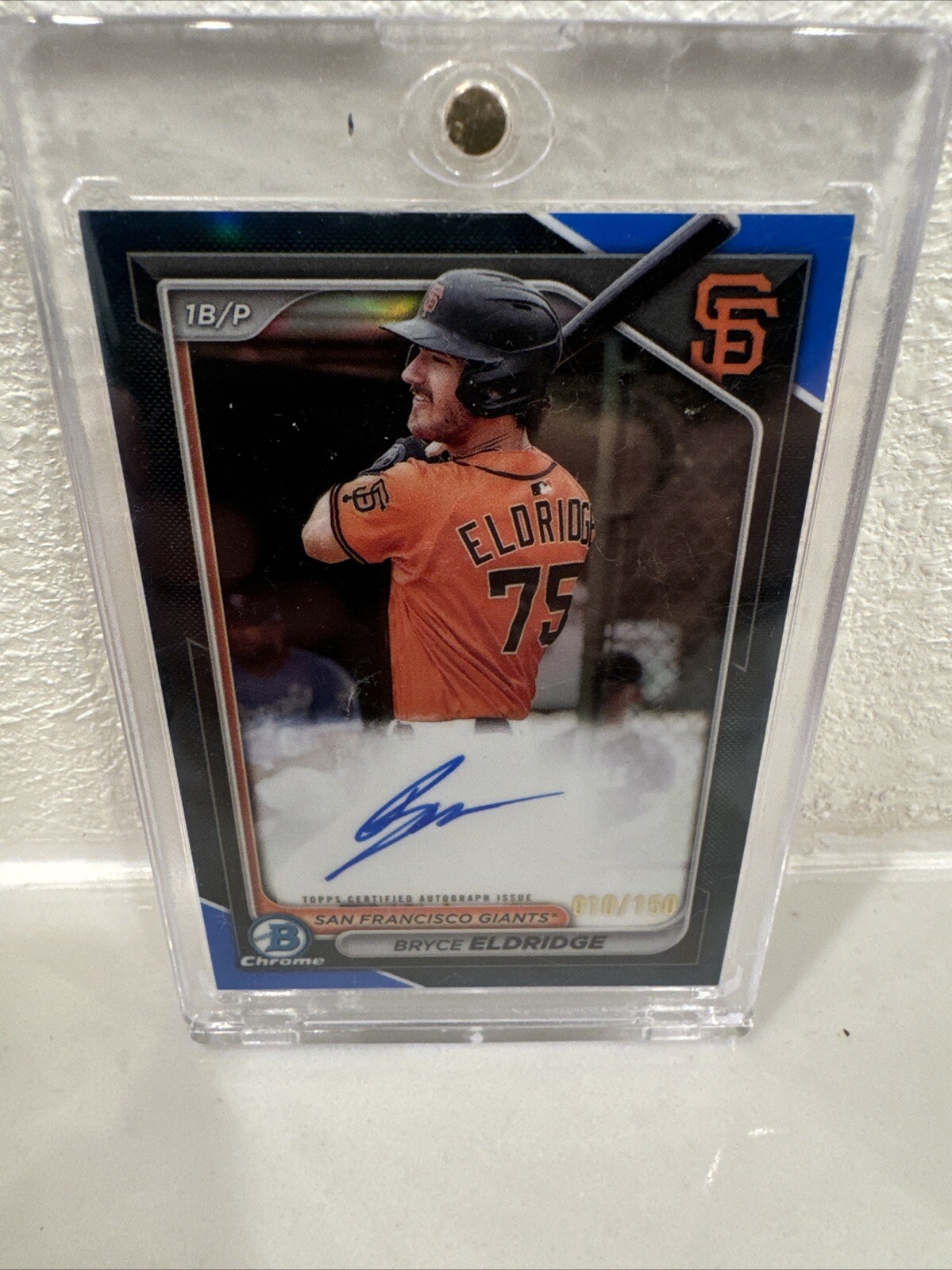2024 Bowman Chrome Prospect Auto Bryce Eldridge CPABE /150 Oncard