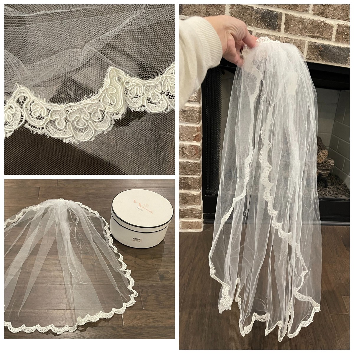 Nina Bridal HYACINTH Wedding Veil IVORY Wedding One Single  display picture 2