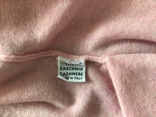 Laura Valentini Cashmere - 100% Kaschmir Cardigan Allude Gr.38 ROSA - Bild 5 von 5