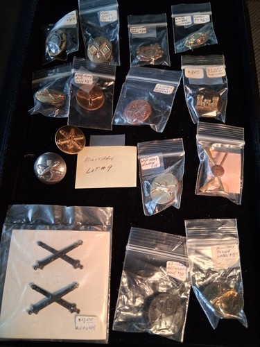 " Junk Drawer " 14 Miltary items (Lot #9)