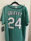 Ken Griffey Jr. Signed Nike Baseball Jersey Seattle Mariners Auto Beckett Coa