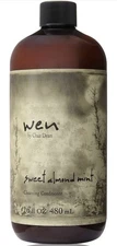 New WEN by Chaz Dean Sweet Almond Mint Cleansing Hair Conditioner 16 oz SEALED