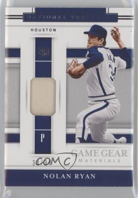 2020 Panini National Treasures Game Gear Materials 34/34 Nolan Ryan HOF 4f5