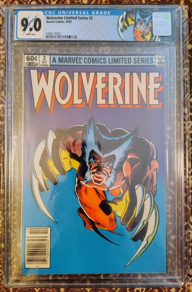 Wolverine #1-4 (1982, Complete Newsstand Set, Custom Labels) ✨CGC 8.5 & 9.0✨ - Image 3 of 4
