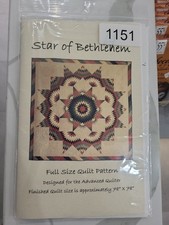 Star Of Bethlehem 78 X 78 Quilt Pattern By Ed...