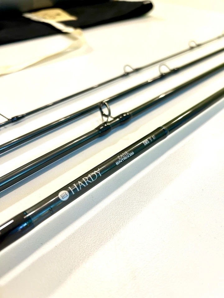 Hardy Zane SWS Sintrix 330 Fliegenrute, 9 Fuß, Klasse 7 im neuwertigen Zustand