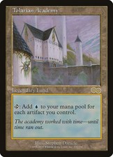 Urza's Saga Tolarian Academy Magic the Gathering Land English Used