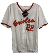 MLB Baltimore Orioles #22 Jim Palmer 1966 Replica Jersey SGA Sz Medium