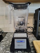 Blendtec ES3 Total Blender Black Tested And Works