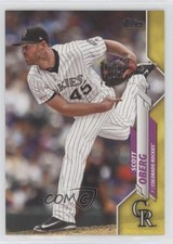 2020 Topps Walgreens Yellow Scott Oberg #395 09ff