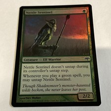 Nettle Sentinel 71 Eventide FOIL MTG TCG CARD NM