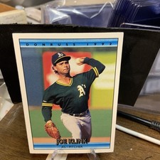 1992 Donruss #183 Joe Klink Oakland Athletics