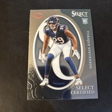 2023 Panini Select - Select Certified Rookies Tyrique Stevenson #CRO-TST (RC)