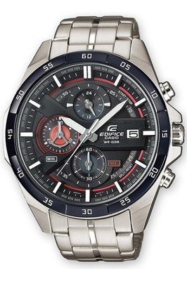 CASIO Watch - EFR-556DB-1AVUEF for Male Black in Stainless Steel