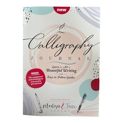 Calligraphy Journal Learn The Art Of Beautiful Writing Easy To Follow Guides