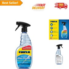 RainX Auto Glass Cleaner - 23 Fl Oz Streak-Free Formula Safe for Tinted Windows 0.24 per fl oz